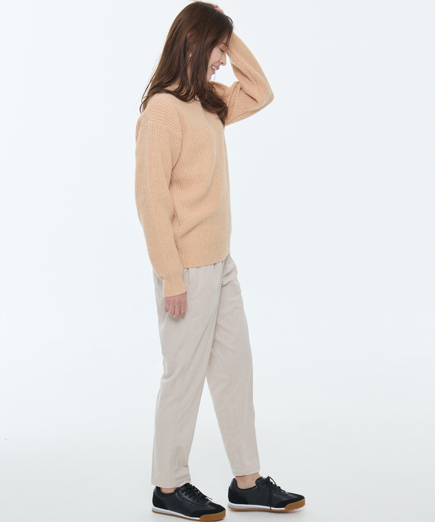 Arnold Palmer シェア 畔編みウールニットセーター